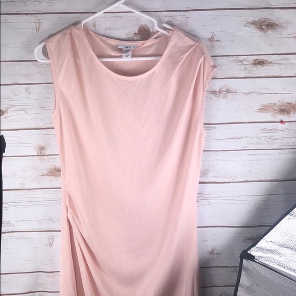 Bar III Cupro Asymmetrical Hem Sheath Medium Dress - Picture 2 of 13